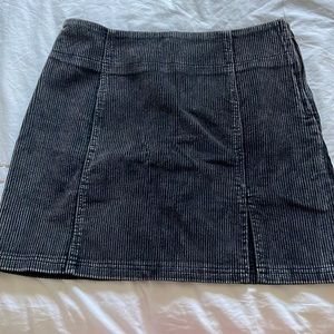 Grey corduroy skirt NWT